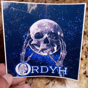 "Deadworld" High Gloss Water Resistant Vinyl Sticker - Ordyh.com